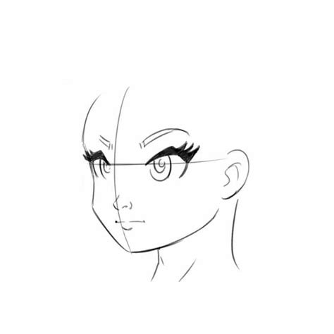 2 Ways To Draw An Animemanga Face Front And 34 Views