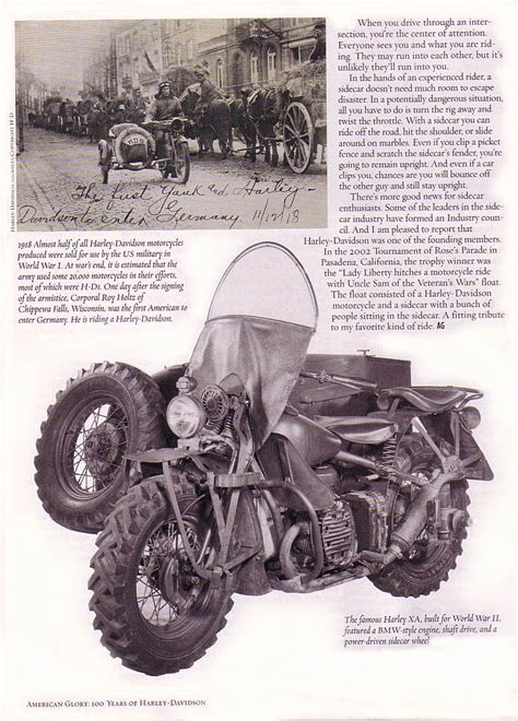 Brief History Harley Davidson Through The Second World War