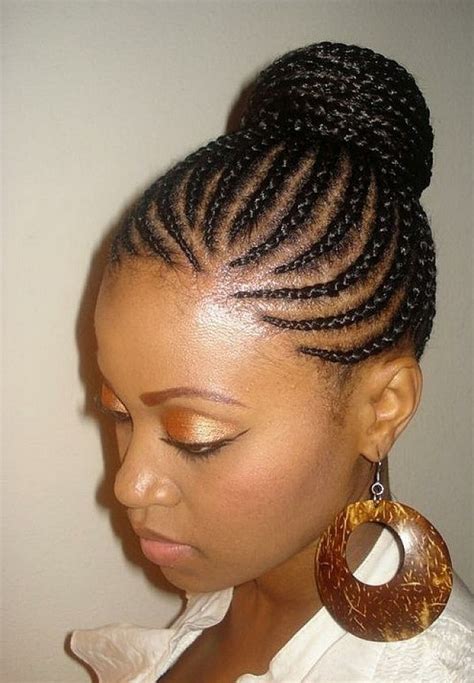 Box braids, black braided buns, cornrows, rope braids, to name a few. 15 Best Ideas of African American Braided Bun Hairstyles
