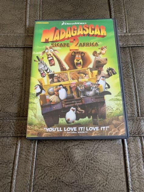 Madagascar Escape 2 Africa Dvd 2009 Sensormatic Widescreen Ebay