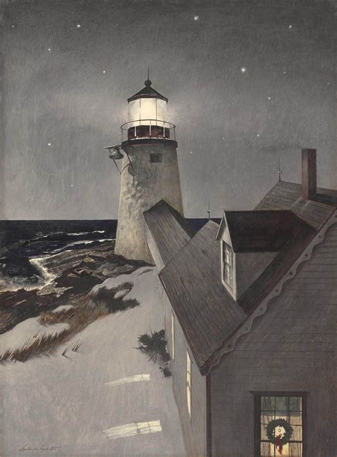 Andrew Wyeth Snowy Morning 1947 アンドリューワイエス ワイエス 水彩風景