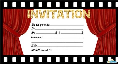 Create custom invitations with shutterfly. Invitation anniversaire Pellicule cinématographique ...