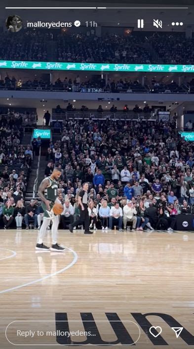 Mallory Edens Outfit To Damian Lillards Bucks Debut Goes Viral Photos Game 7