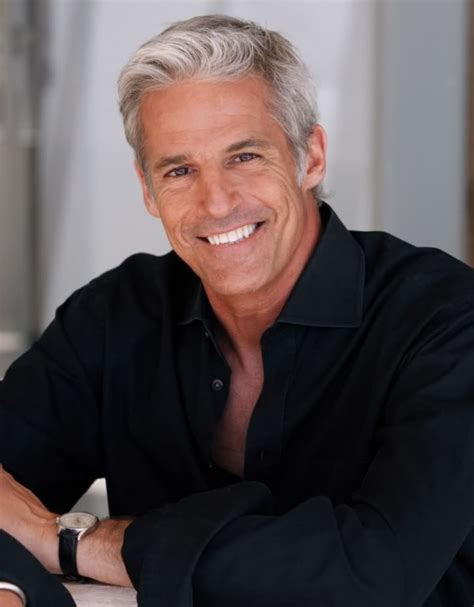 Just remember that the secret to choosing one of the best hairstyles for mature men is simply knowing how to style your hair properly and then wearing it with confidence. Joe Kloenne | Handsome older men, Older mens hairstyles