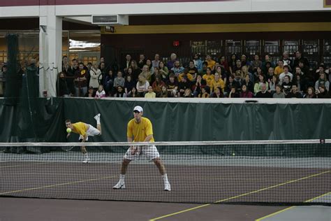 Gopher Mens Match Baseline Tennis Center Flickr