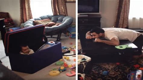 Hidden Camera Shows What This Father Does When He Alone With Son Mom