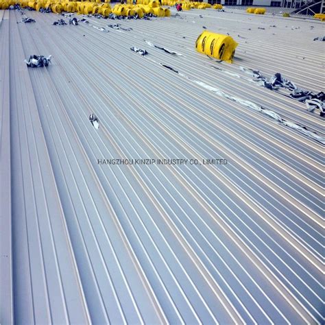Colored Aluminum Standing Seam Roofing For Airport Roofing China