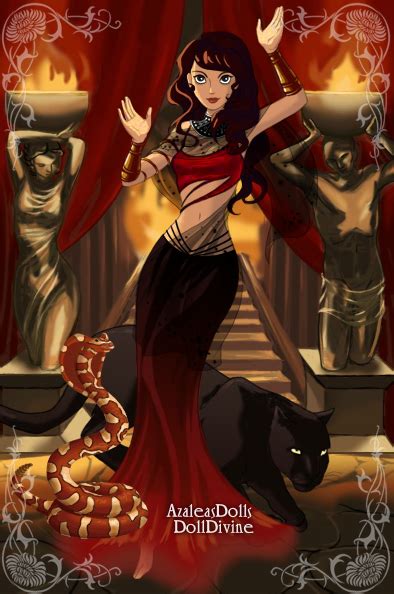 Oc Goddess Rose Goddess Of Beasts By Blackwolfstar On Deviantart