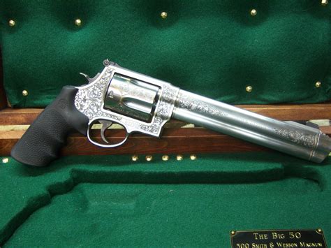 Sandw Engraved 50 Cal Revolver For Sale At 902751328