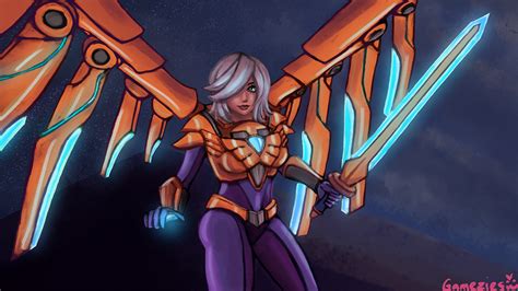 Aether Wing Kayle League Of Legends By Gamezies On Deviantart
