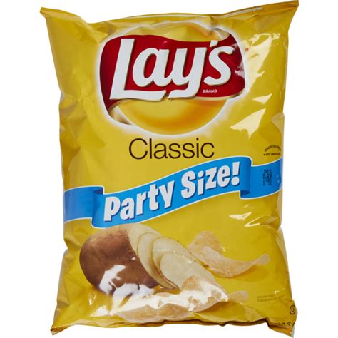 Lay S Classic Party Size Potato Chips Shop Chips At H E B My Xxx Hot Girl