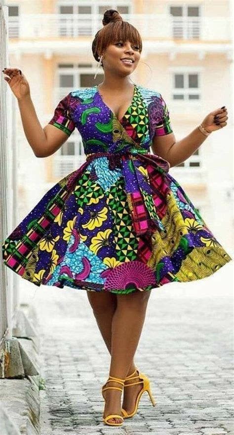 African Clothing For Women African Wrap Dress African Dress Etsy African Traditional Dresses