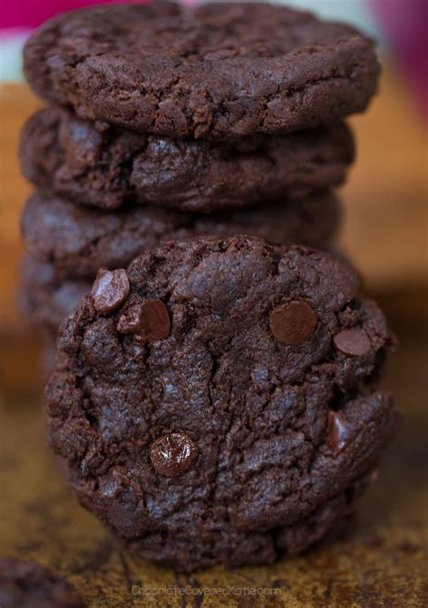 Vegan Chocolate Brownie Cookies Chocolate Covered Katie Bloglovin