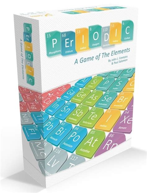 Periodic A Game Of The Elements Board Game At Mighty Ape Nz