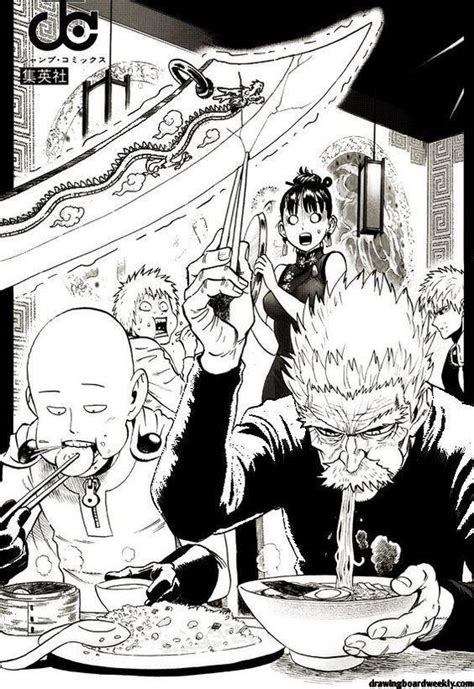 One Punch Man Coloring Page Drawing Board Weekly