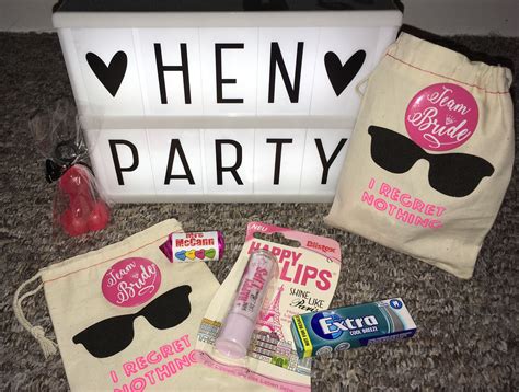 hen party favours hen party favours team party lip shine lunch box party ideas bride