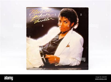 Michael Jackson thriller vinilo LP discover Fotografía de stock Alamy