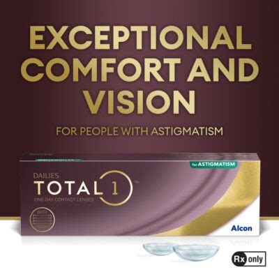 Dailies Total For Astigmatism With Uv Protection