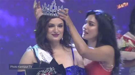 Jane Dipika Garrett The Reigning Miss Universe Nepal 2023