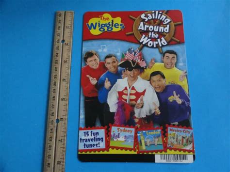 The Wiggles Sailing Blockbuster Backer Card 5x8 No Movie Included