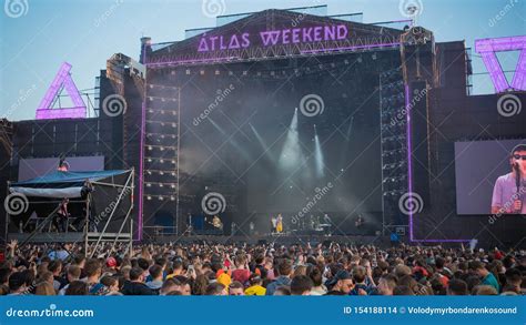 Kyiv Ukraine 07 13 2019 Atlas Weekend Music Festival Outdoors Fifth Day Editorial Stock