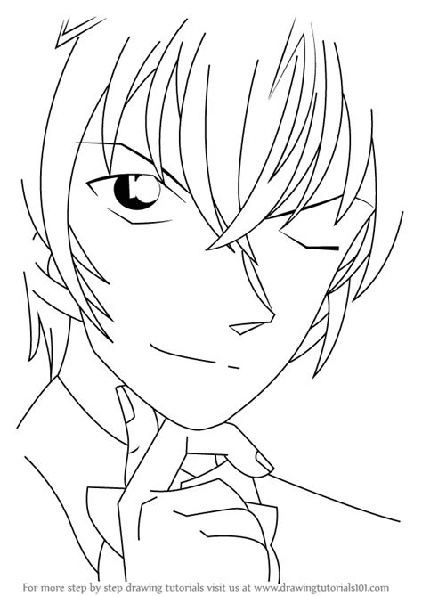 How To Draw Tooru Amuro From Detective Conan Detective Conan Step By