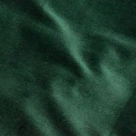 Bottle Green Velvet Fabric