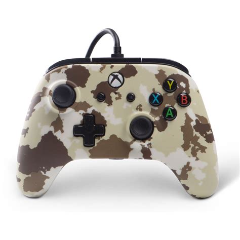 Power A Xbox One Enhanced Wired Controller Sandstorm