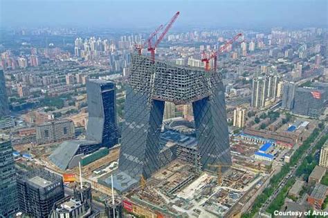 China Central Television Cctv Headquarters Beijing China Design