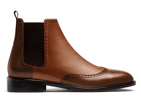 Brown Chelsea Boots Handmade Mens Boots Hockerty