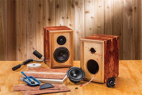 Rockler Introduces Diy Bookshelf Speaker Kits Users Build Custom