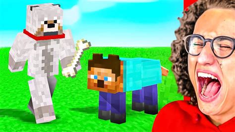 Only 2 Can Beat This Minecraft You Laugh You Lose Challenge Youtube