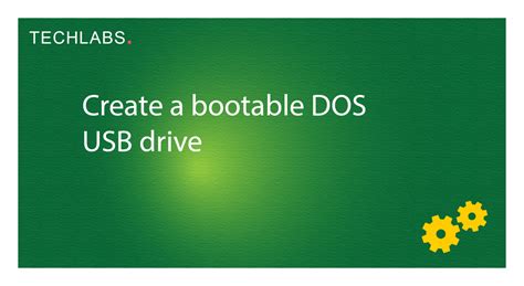 Create A Bootable Dos Usb Drive With Rufus On Windows 10 Techlabs