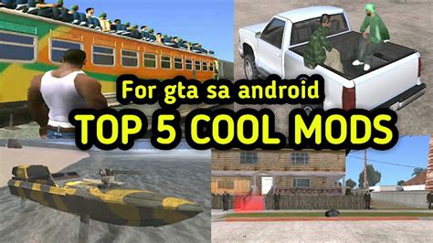 Top 5 mods for gta sa android ~ GTA WORLD