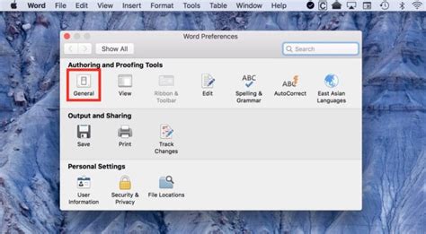 How To Configure Microsoft Word For Mac To Launch With A New Document