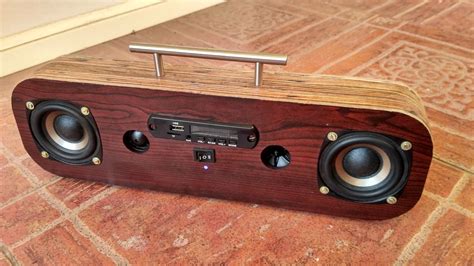 Diy Handbuilt Portable Boombox 20 Steps With Pictures Instructables