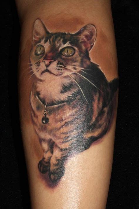 34 Best Realistic Cat Tattoo Ideas Cat Tattoo Animal Tattoo Cat