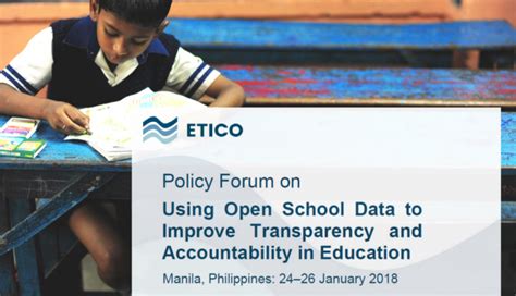 International Policy Forum Puts The Spotlight On Using Open School Data
