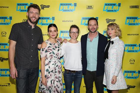 jenny slate nick kroll and zoe kazan meet up with my blind brother at sxsw los angeles times