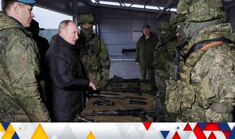 Vladimir Putin Fires Sniper Rifle At Russian Boot Camp After Ukraine