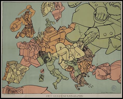 Wwi Alliances And Rivalries Resources Tes Cartoon Map Europe Map Map