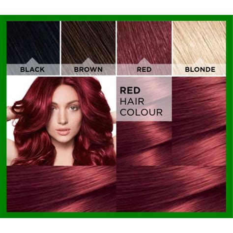 Garnier Color Sensation Intense Fiery Red Hair Color Garnier Ph