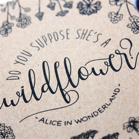 Do You Suppose Shes A Wildflower A6 Lined Notebook Wildflower