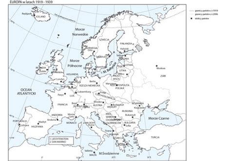 From wikimedia commons, the free media repository. Map of Europe 1919-1939 | Map of Europe 1919-1939 in ...