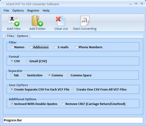 Download Vcard Vcf To Csv Converter Software 70