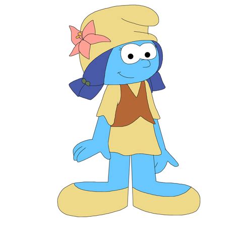 Unnamed Female Smurf From Lost Village By Marcospower1996 On Deviantart