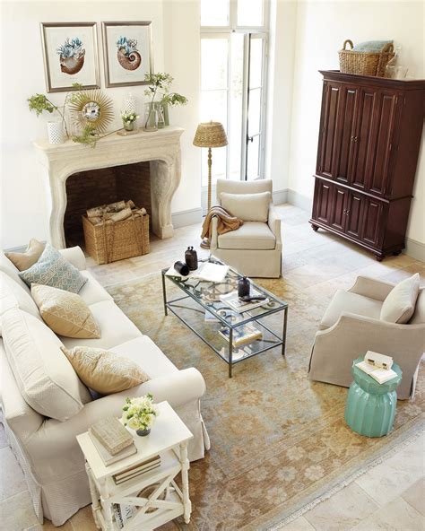 Face two sofas in the center of a room. 15 Ways to Layout Your Living Room | How to Decorate