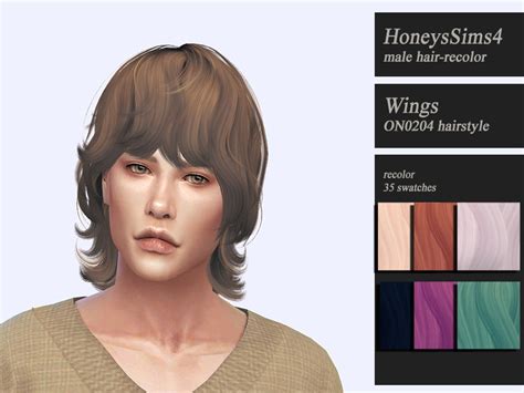 The Sims Resource Wings Os0605 Hair Retextured By Jen