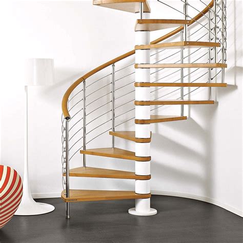 Stainless Steel Rod Railing Design Duplex House Spiral Stairs Spiral