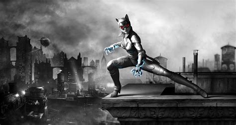 Tapeta Na Monitor Hry žena Kočka Catwoman Batman